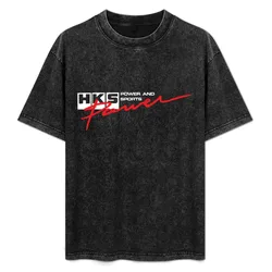 HKS POWER T-Shirt Work Wear Short Sleeve T-Shirt