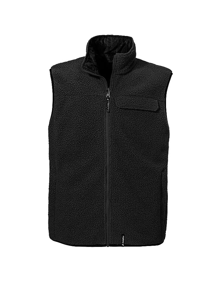 SCHÖFFEL Herren Weste Style Purga wendbar schwarz 50 M - Schöffel - FashionsVida