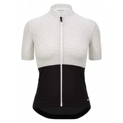 Maglia A Maniche Corte Colore Riga Black