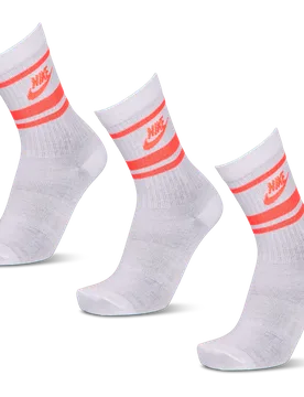 Everyday Cushioned Crew 3 Pack Unisex - Calze Bianco - Taglia 34 - 38 34 - 38 - Nike - FashionsVida