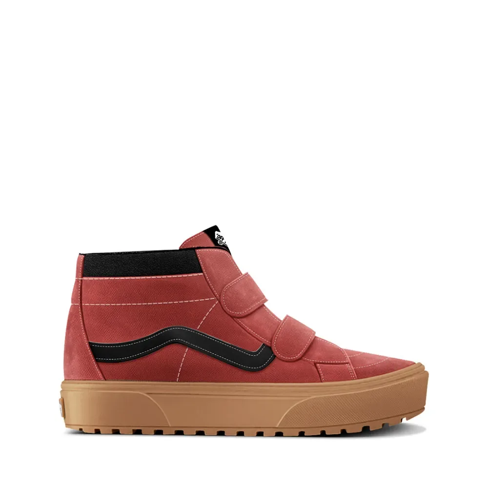 Sneaker Sk8-mid Reissue V Insulated Gum Bordeaux EU 22 - Vans - FashionsVida