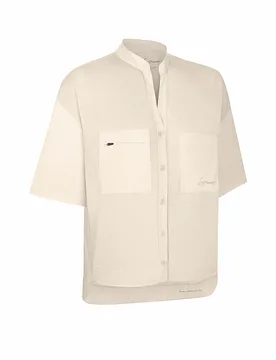 Blouse Ulli MNT Travels beige 44 - LaMunt - FashionsVida