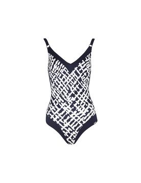 Maillot de bain bleu marine 46B