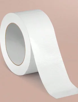 Rollo de Cinta Adhesiva Super Fuerte, Cinta de Tela Blanca Plateada, Multiusos, Sin Residuos, Desgarrable a Mano, Apta para Reparación de Tuberías, - Shein - FashionsVida