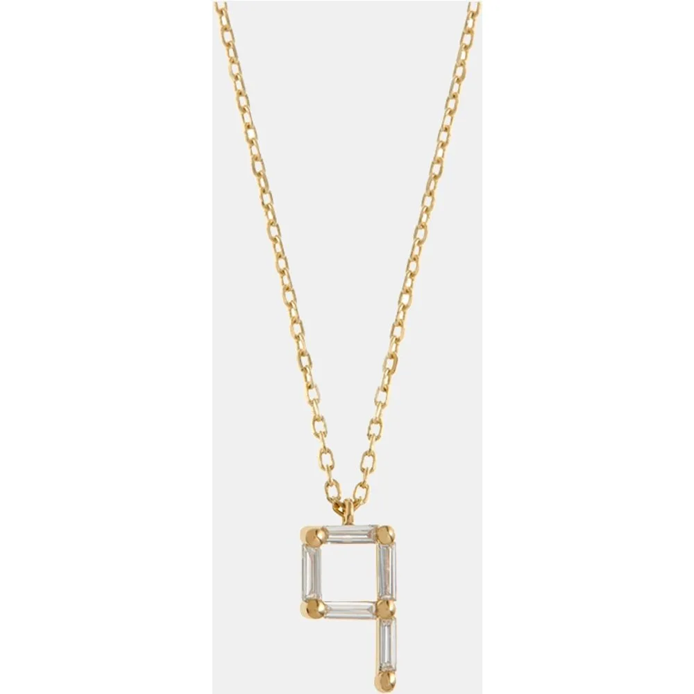 Colgante Number Ones 9 de oro y diamantes - Little Ones - FashionsVida
