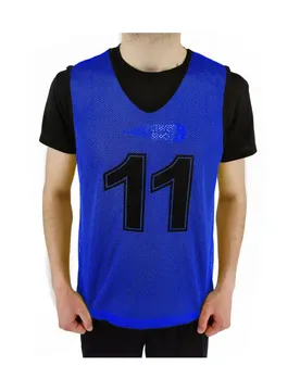 Er-Set Trainingsleibchen nummeriert (1 - 11) - Bleu - unisex - Size: TU
