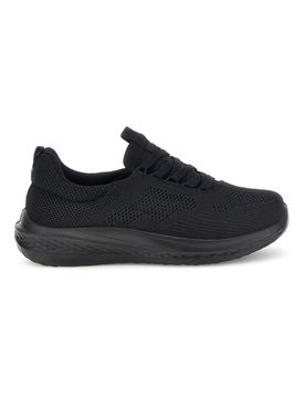 Scarpe slip on nere in tessuto traspirante leggere PK6230D 45
