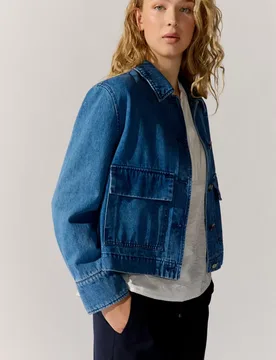 Denim Jacket female - 36 - FashionsVida