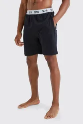 Herren Herren Loungewear Shorts Black Größe Small