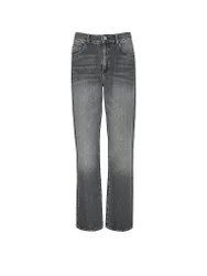 Jeans Straight Fit grau 38 damen