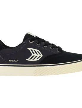 Naioca Skate Unisex Dark Grey Plimsolls - Size Uk 3 - Cariuma - FashionsVida