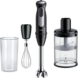 Batidora de mano Minipimer 5 Pro MQ55254M con miniprocesador de alimentos