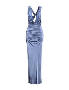 Vestido largo Mujer Azul profundo 42 Mujer
