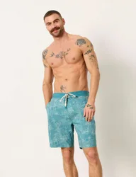 Print Swimshorts Teal Mix male