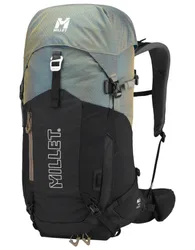 Sac à dos de randonnée polyvalent - Ubic 30 Black/Sand en Matières Recyclées - Beige
