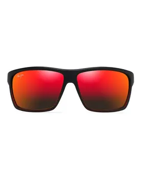 Lunettes De Soleil Polarisées Alenuihaha Burgundy Stripe Hawaii Lava ™/CAT3 Homme