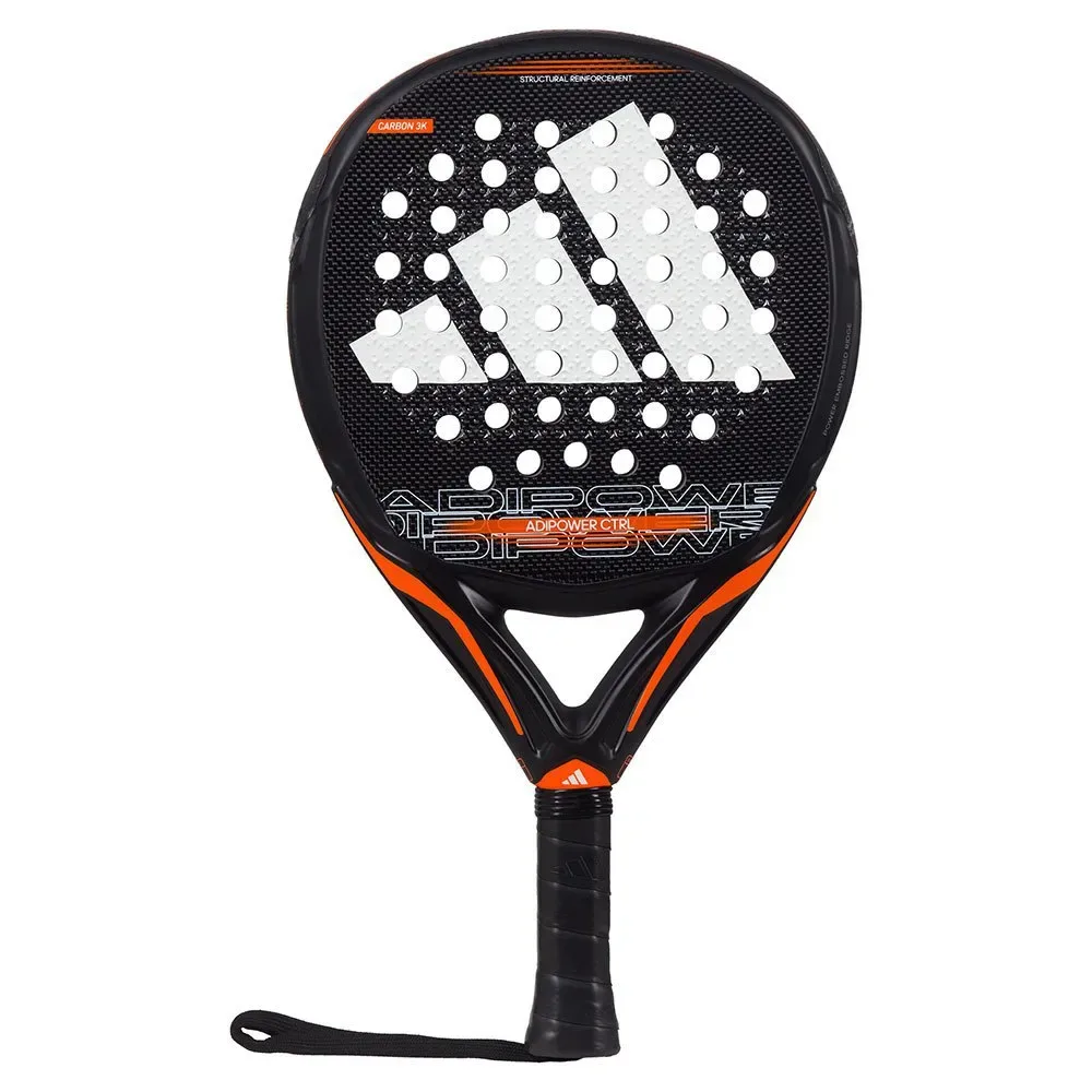 Adipower Ctrl 3.3 Padel Racket Black / Orange One Size - Adidas Padel - FashionsVida