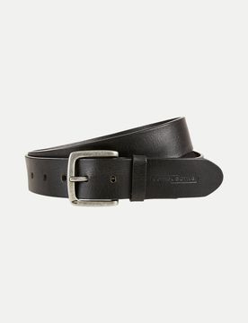 Ledergürtel Schwarz XL