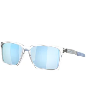 Polarisierte Sonnenbrille Exchange Sun Polished Clear Weiß - Oakley - FashionsVida