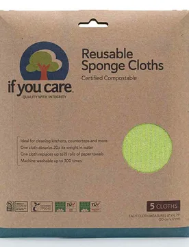 If You Care Natural Sponge Cloths - If You Care - FashionsVida