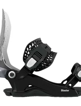 Fixations De Snowboard Blaster Heelwarp Black M-L Homme
