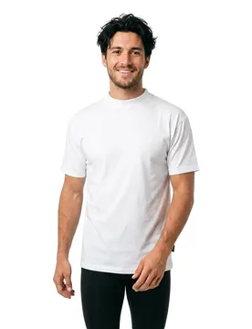 T-shirt à Manches Courtes Crossover 00782 White 4XL