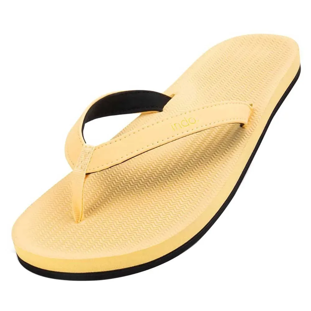 Essentials Flip Flops Pollen UK 2.5-3.5 Women - Indosole - FashionsVida