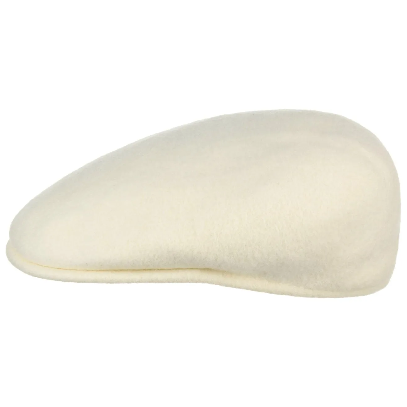 Flat Cap by - cream white - Unisex - Size: S (54-55 cm) - Kangol - FashionsVida