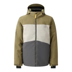 Kids Unisex Childrens/kids Send It! Ski Jacket (Olive Green) - Size 5-6y