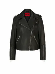 Hugo Veste en cuir LUJANA noir M
