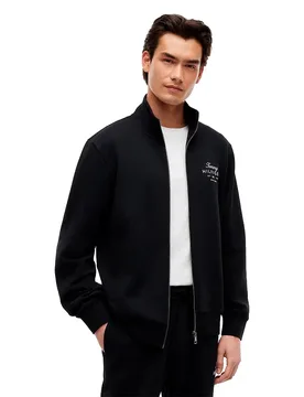 Sweat-shirt à Zip Mw0mw43219 Black S - Tommy hilfiger - FashionsVida