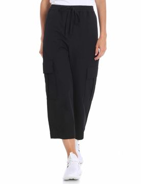 Pantalone crop con tasconi