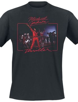 T-Shirt - Thriller - M bis 5XL - für Männer - Größe 4XL - schwarz - Lizenziertes Merchandise! - Männer - male