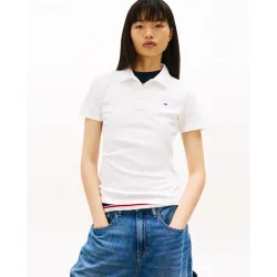 Polo de mujer de manga corta y fit slim