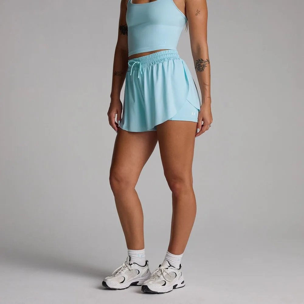 Short suelto 2 en 1 Tempo para mujer de MP - cielo - XS - MyProtein - FashionsVida