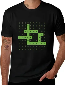 AS400 Names Crossword (Transparent) T-Shirt Plus Size Everyday Tee Shirt - Aliexpress - FashionsVida