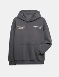 Cotton Rich McLaren™ Graphic Hoodie (2-16 Yrs) Carbon male