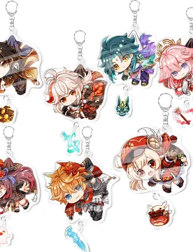 Hot Game Xiao Collei Tighnari Dori Nahida Keychain Anime Accessories Key Chain Backpack Pendant Prop Fans Gift - Aliexpress - FashionsVida