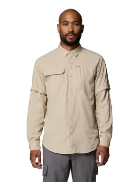 Skien Valley Herren Longsleeve, braun XL