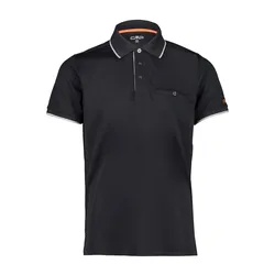CMP Polo Herren Poloshirt, grau 56