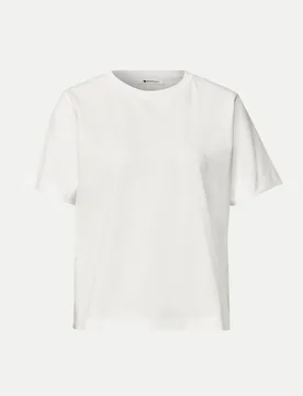Street One Basic T-Shirt Weiß 38 - Street One - FashionsVida