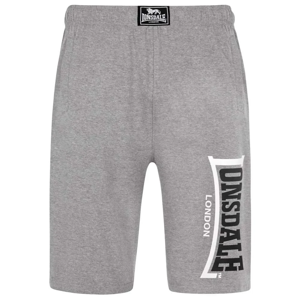 Short De Sport Logo Jam Marl Grey S - Lonsdale - FashionsVida