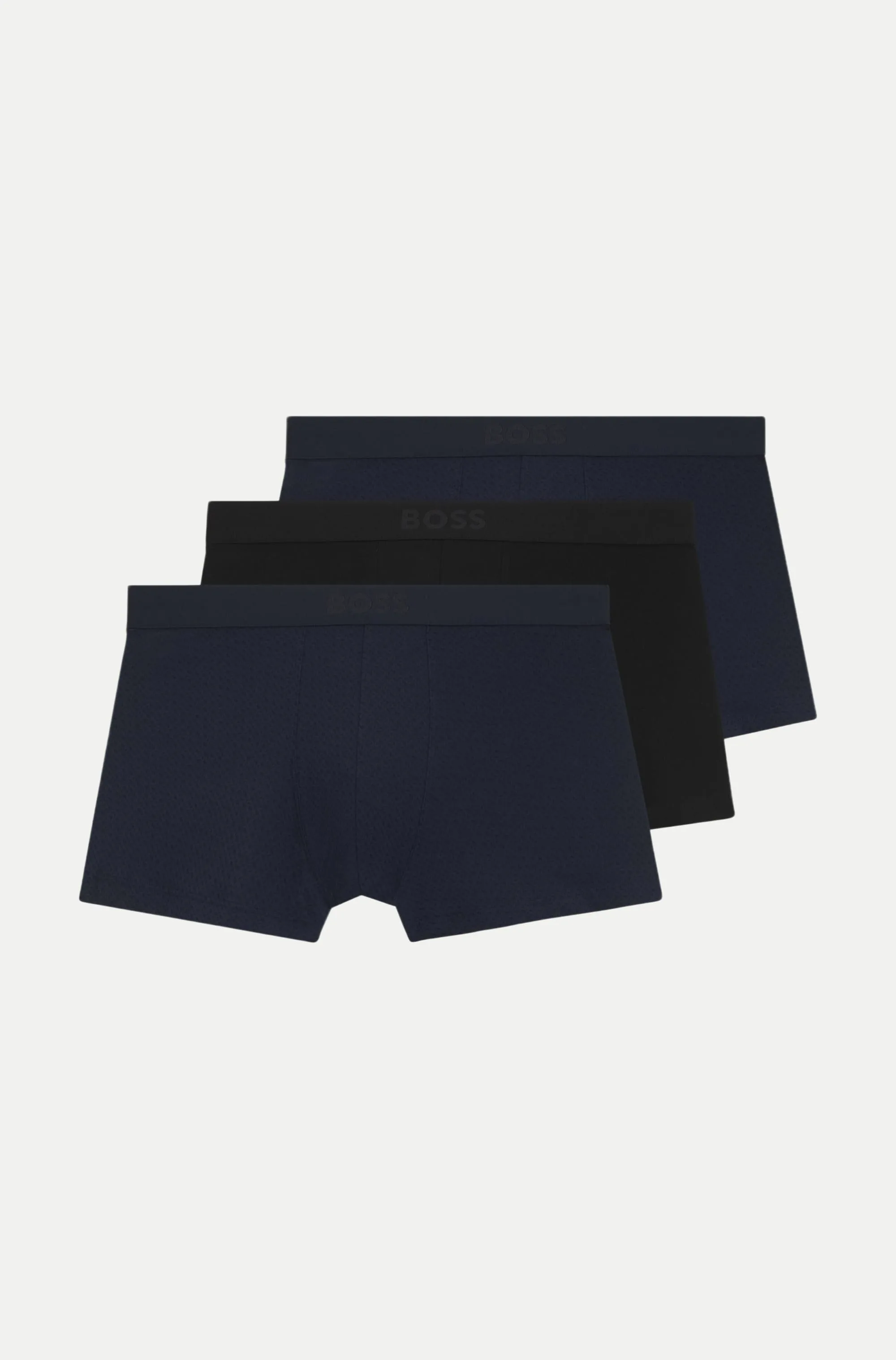 Black 3er-Pack Boxershorts Schwarz M - BOSS - FashionsVida