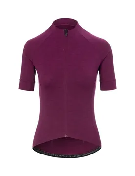 Maglia A Maniche Corte New Road Fuchsia Heather