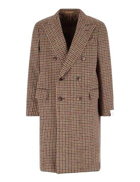 Caruso Cappotto doppiopetto in lana