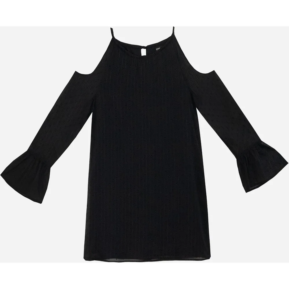 Vestido corto con hombros al descubierto - The-Are - FashionsVida