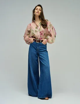 Vaqueros anchos de mujer - Salsa Jeans - FashionsVida