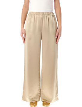 Fluid Wide-Leg Trousers - Size 36