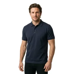Pima Short Sleeve Polo Navy S Men