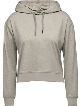 Sudadera de mujer W Circuit Midlayer Hoody - Black Diamond - FashionsVida